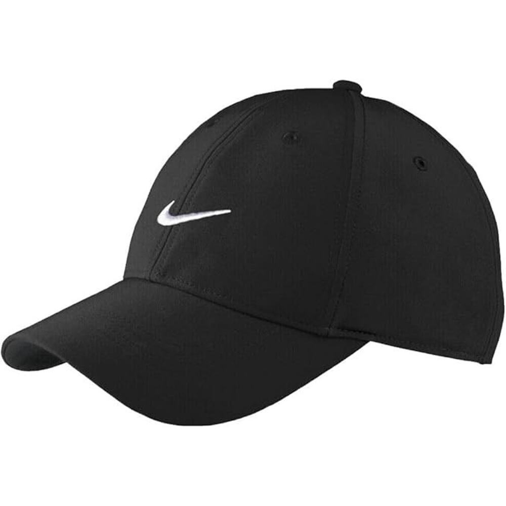 Nike Dri Fit Club Cap Structured Swoosh Hat Black Unisex Size L/XL FV5563-010